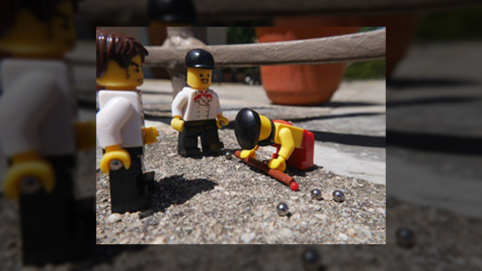 Lego bocce