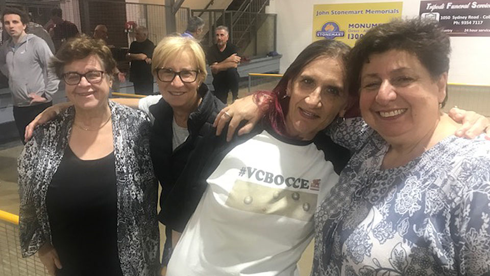 Celebrating the women of bocce