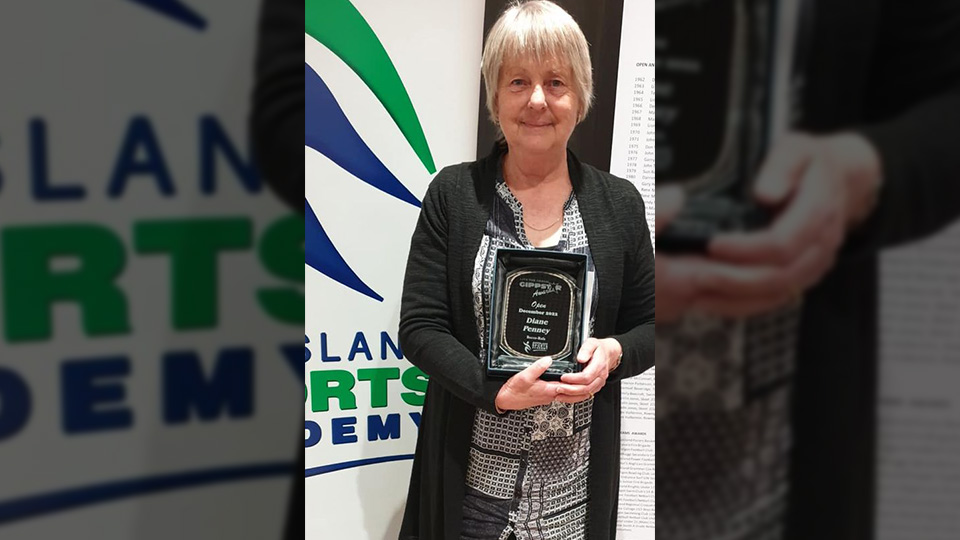 Diane Penney received the 2023 Gippstar Sports Award