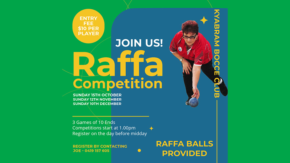 Kyabram Raffa Competition