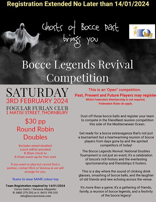 Bocce comp flyer